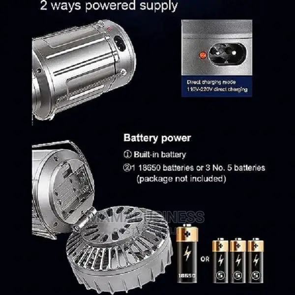 Rechargeable Solar Light and Solar Fan