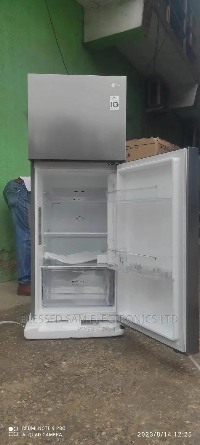 LG Inverter Double Door Fridge 272L Fast Freezing +Ice Maker
