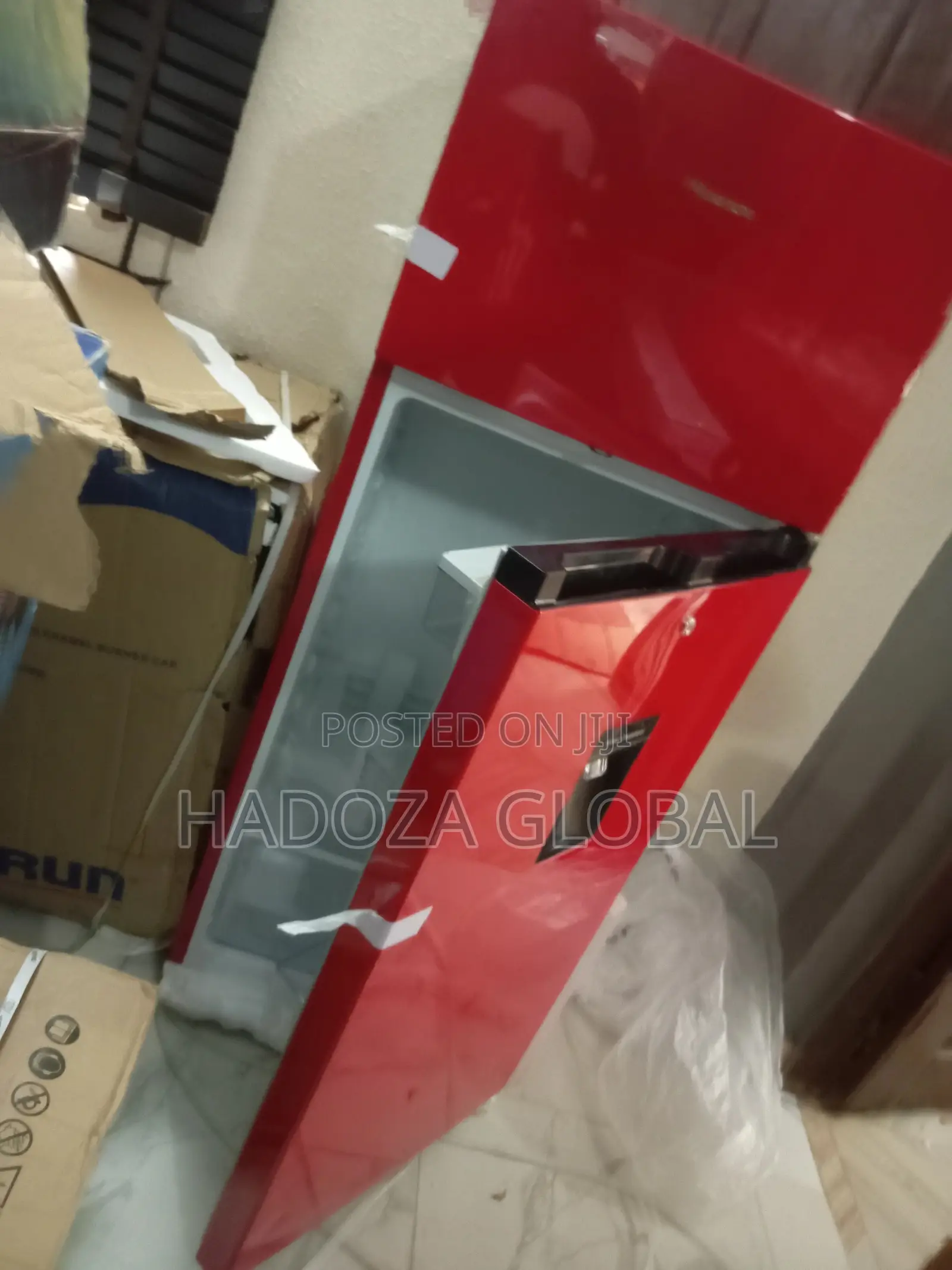 Brand New Hisense 204l Red Double Door