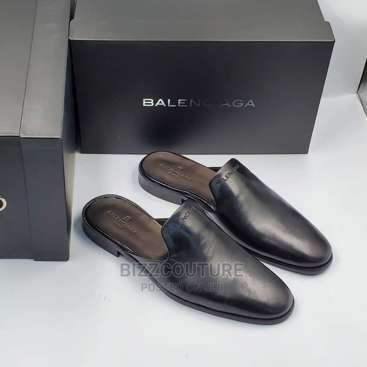 Original BALENCIAGA Half Shoes Available in Store