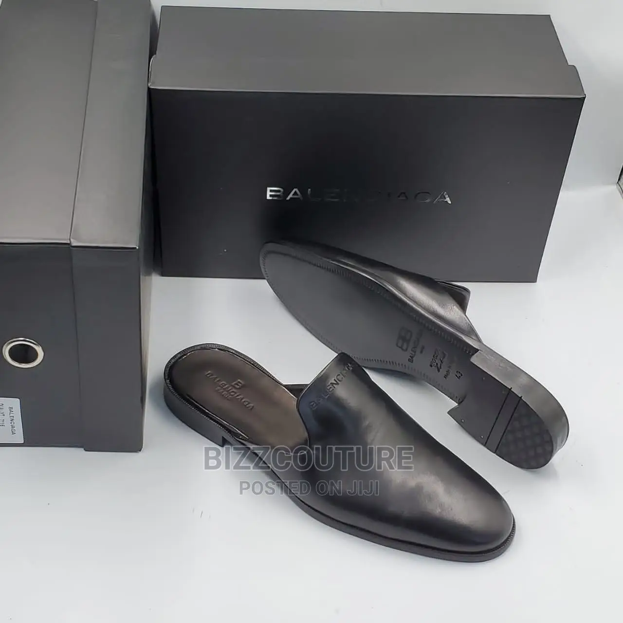 Original BALENCIAGA Half Shoes Available in Store