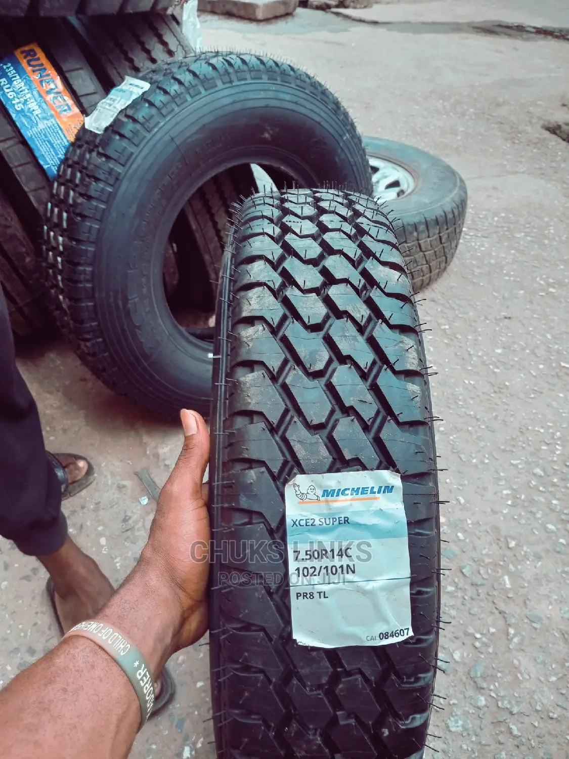 7.50R14 Michelin Tires