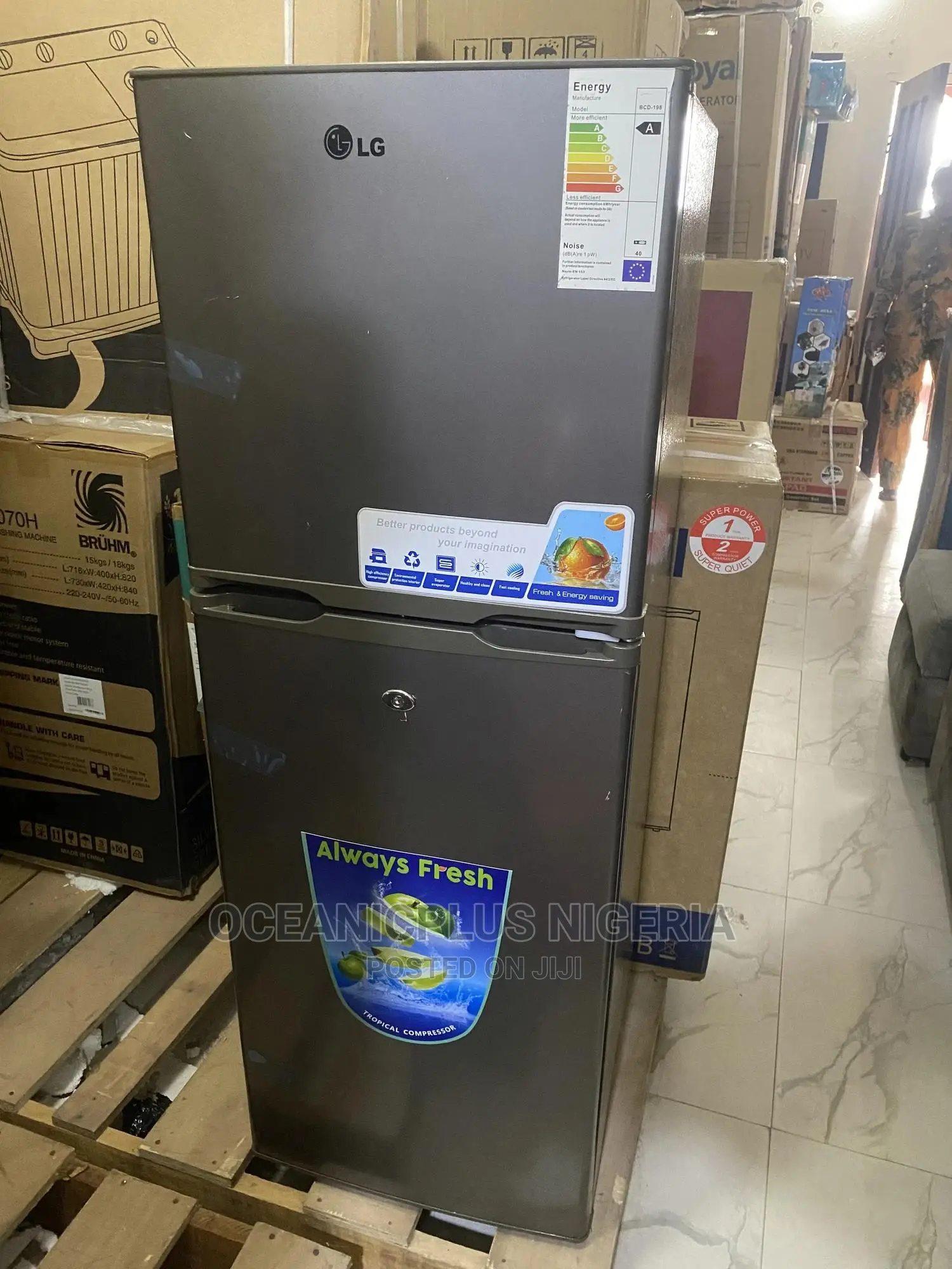 Powerful LG Gc 260 Double Door Refrigerator