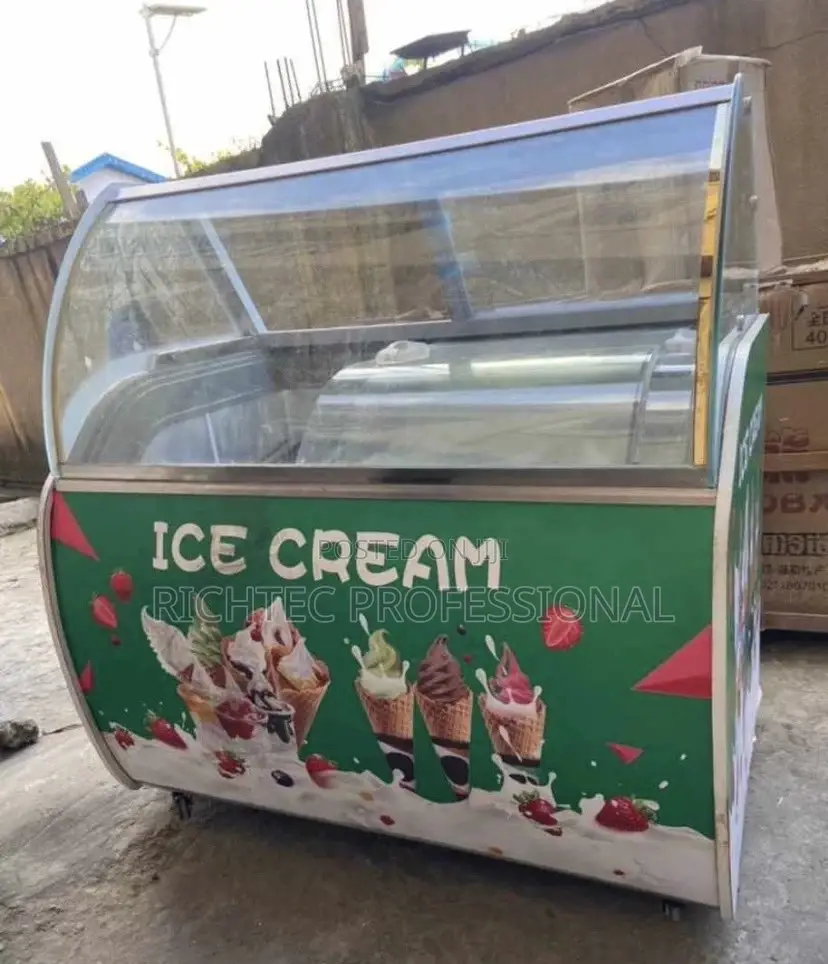 12 Pan Ice Cream Display