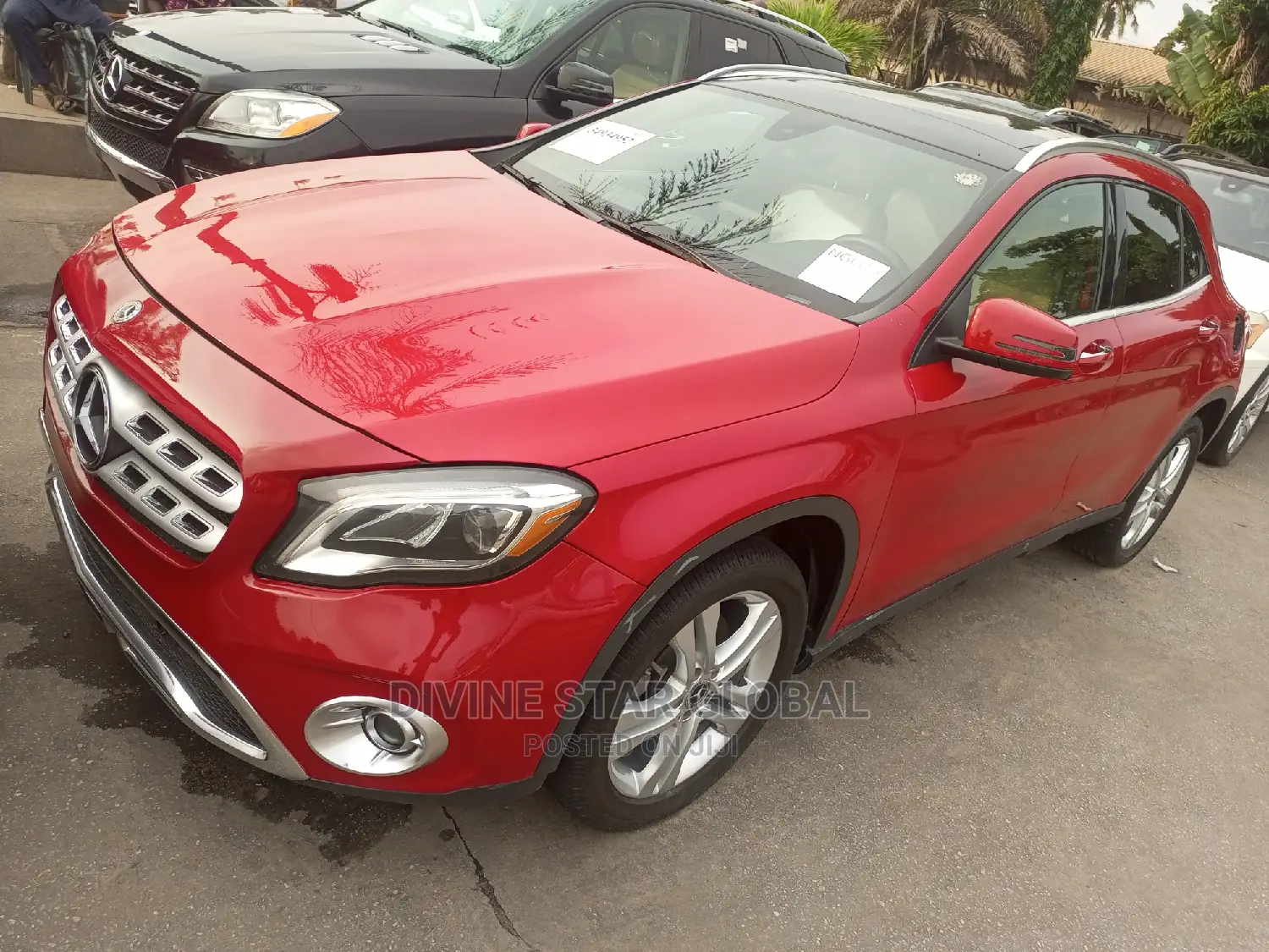 Mercedes-Benz GLA-Class 2018 Red