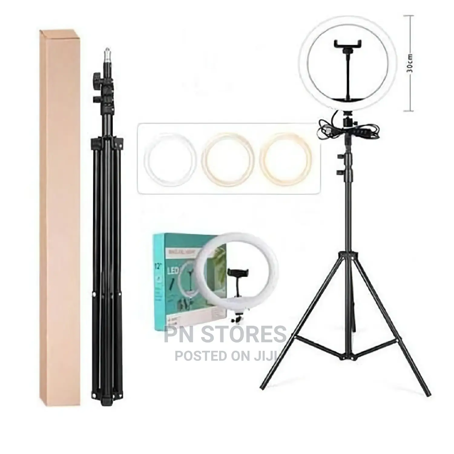 12 Inches Led Ring Light With Stand (12'')