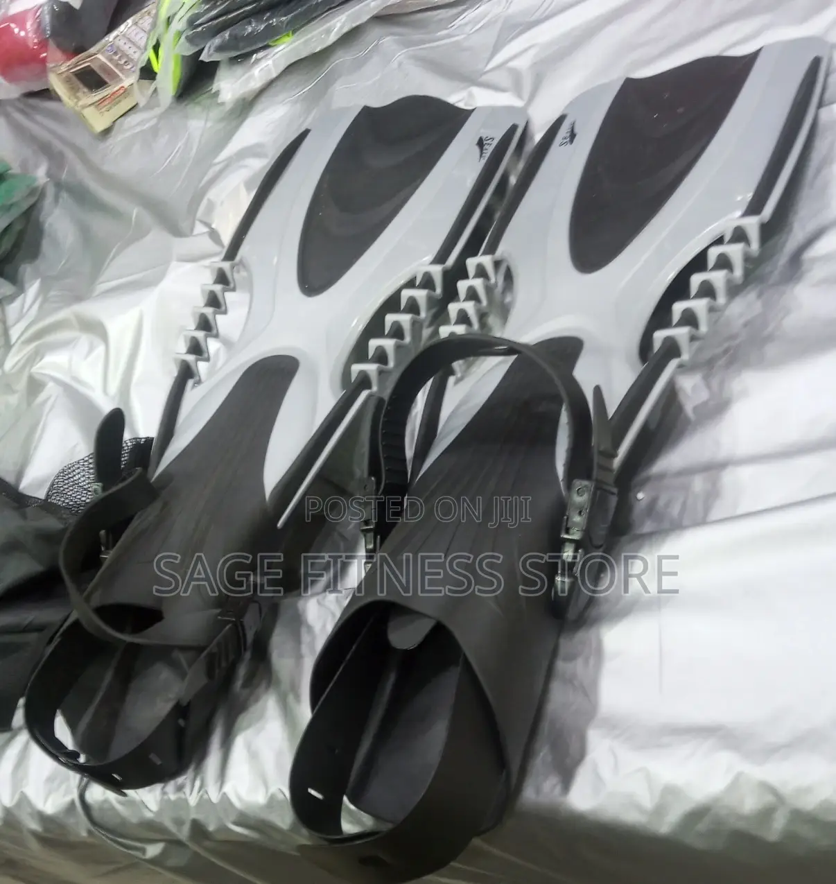 Long Foot Swimming Fins(Web Diving Flippers)