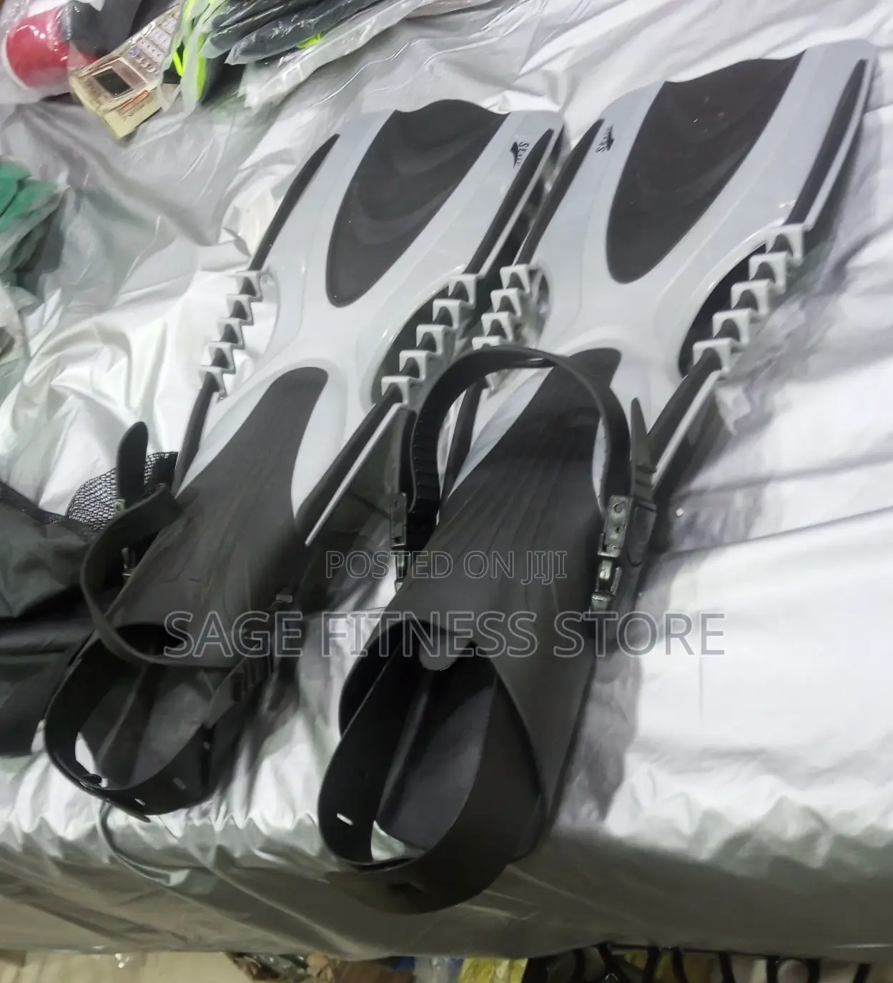Long Foot Swimming Fins(Web Diving Flippers)