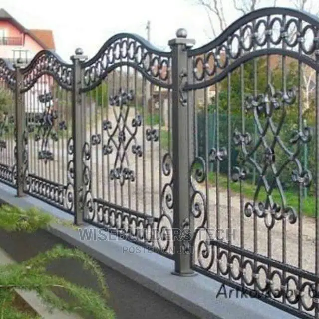 Modern Fence Rail