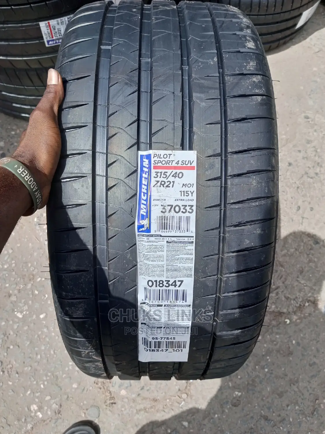 315/40r21 Michelin Tires