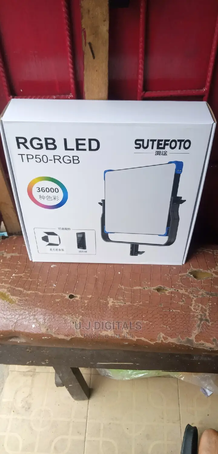 Sutefoto Tp50 Professional Led Video Light With Remote Cont