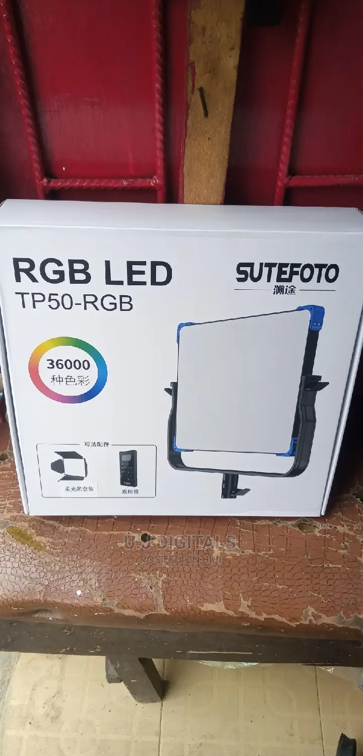 Sutefoto Tp50 Professional Led Video Light With Remote Cont