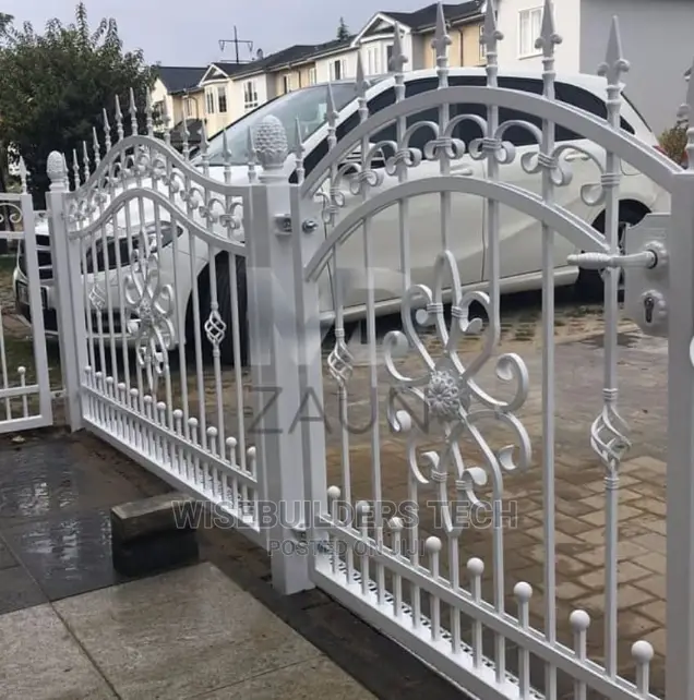 Modern Fence Rail