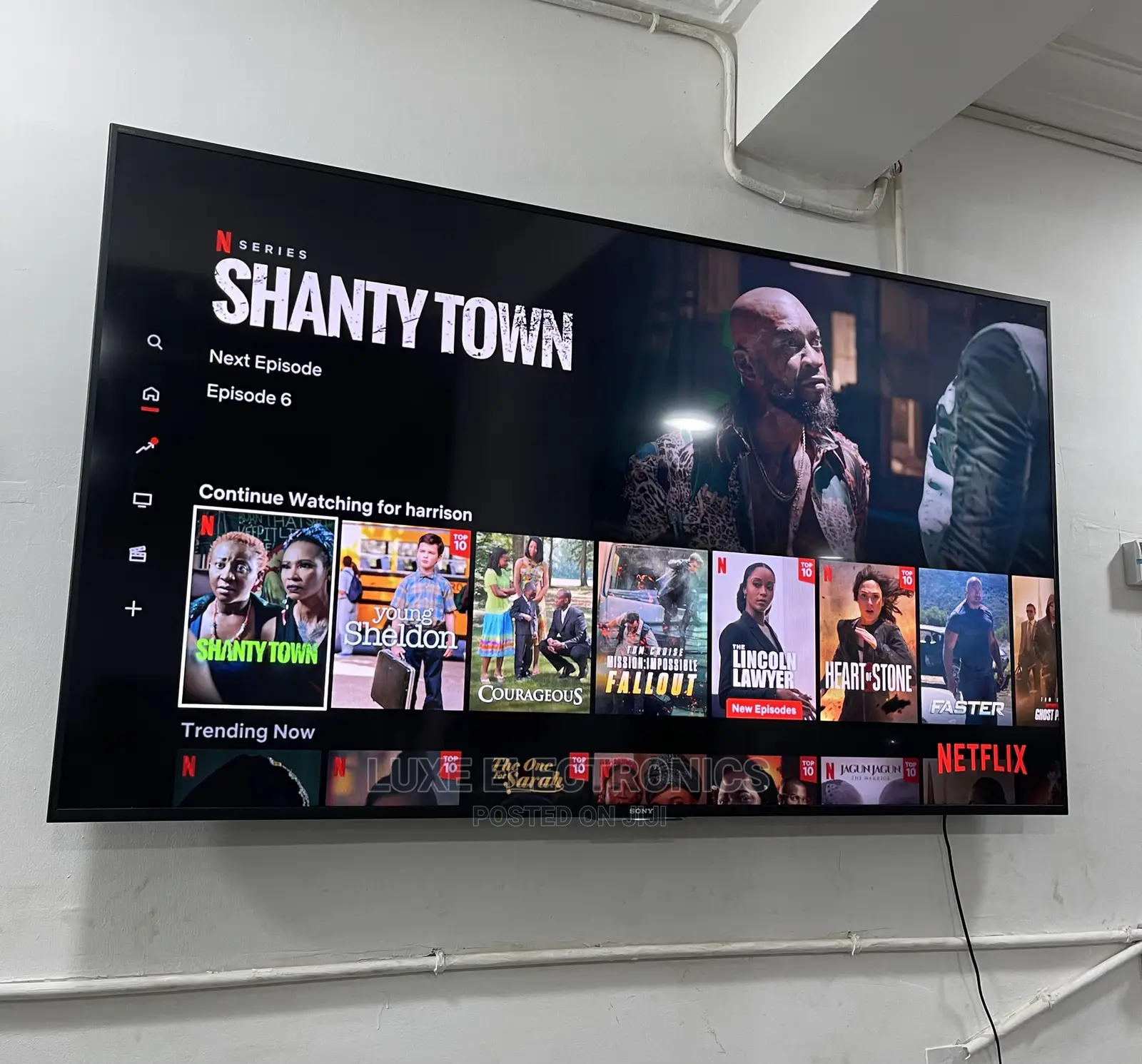 75 Inch Sony Bravia Android Uhd HDR Uk Used