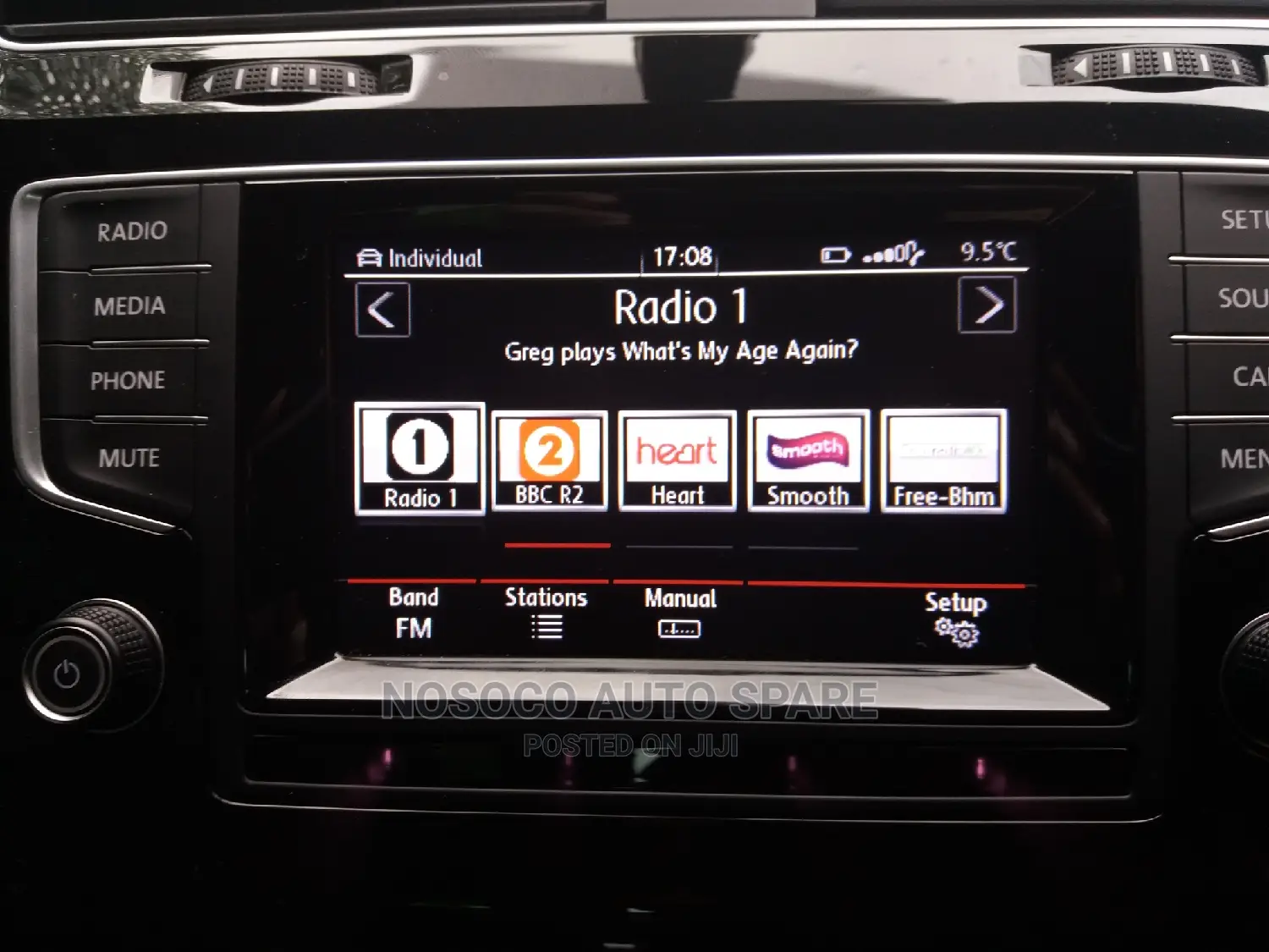 Volkswagen Car Radio Golf 7 2013 and 2017