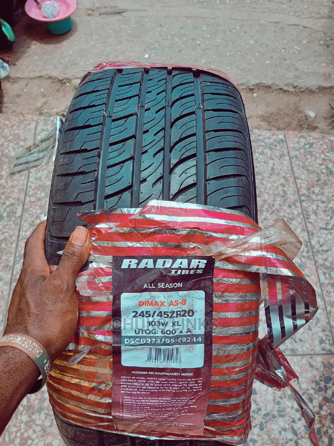 245/45r20 Radar Tire