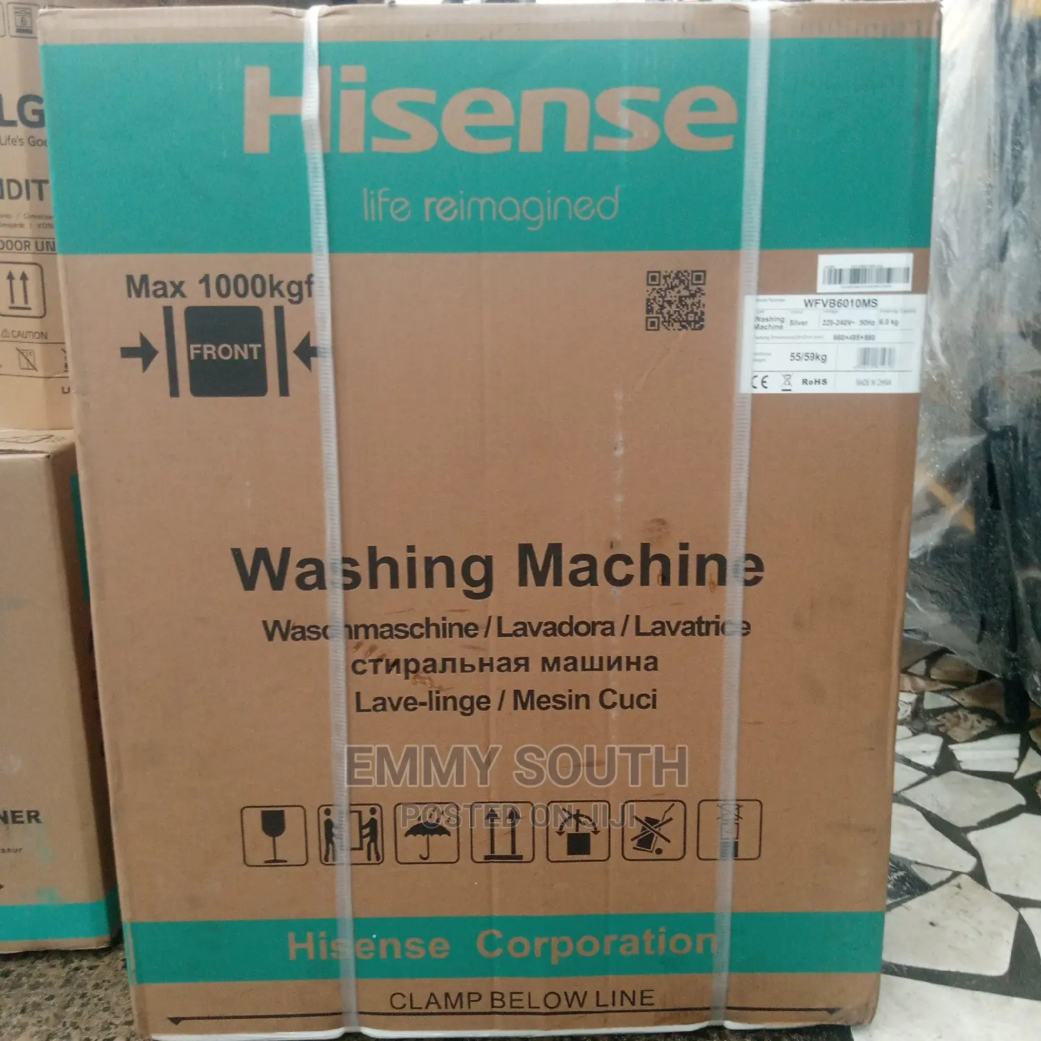 Hisense Washing Machine Front Load 7.0kg