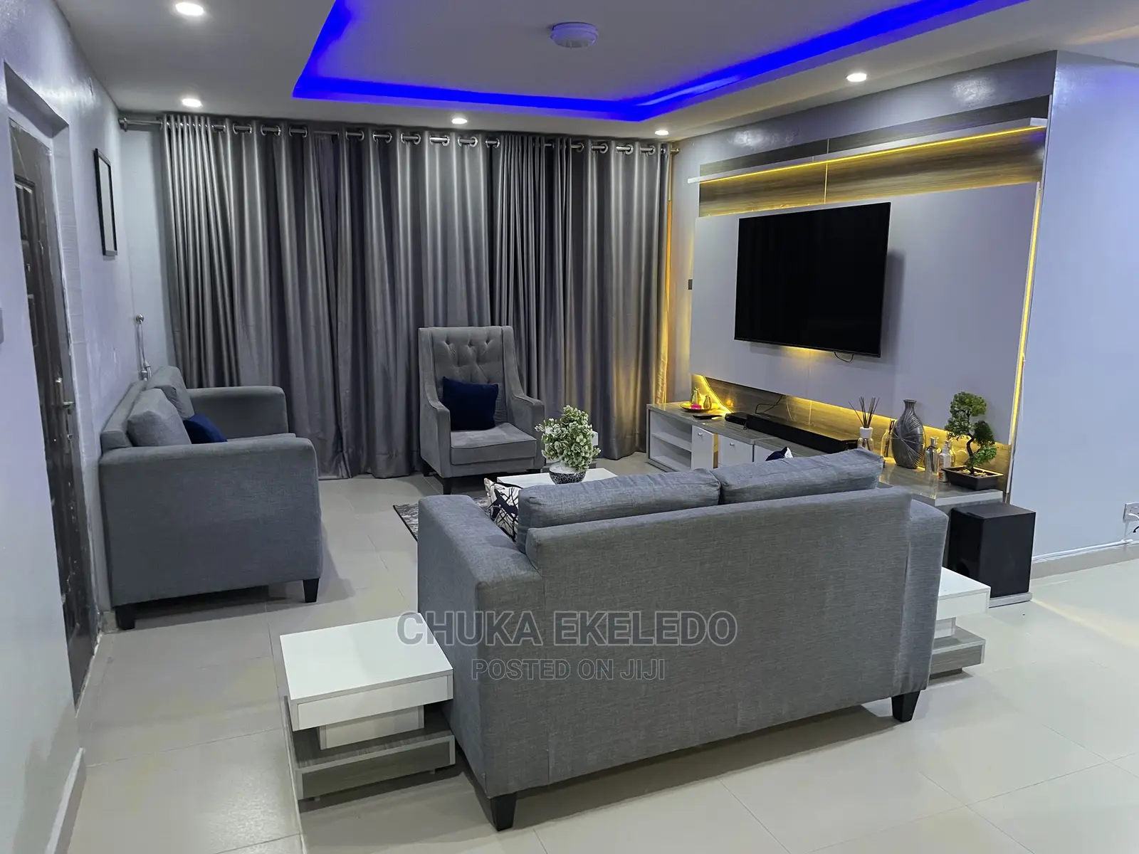 Furnished 3bdrm Apartment in Lekki Gardens,, Ikate for rent