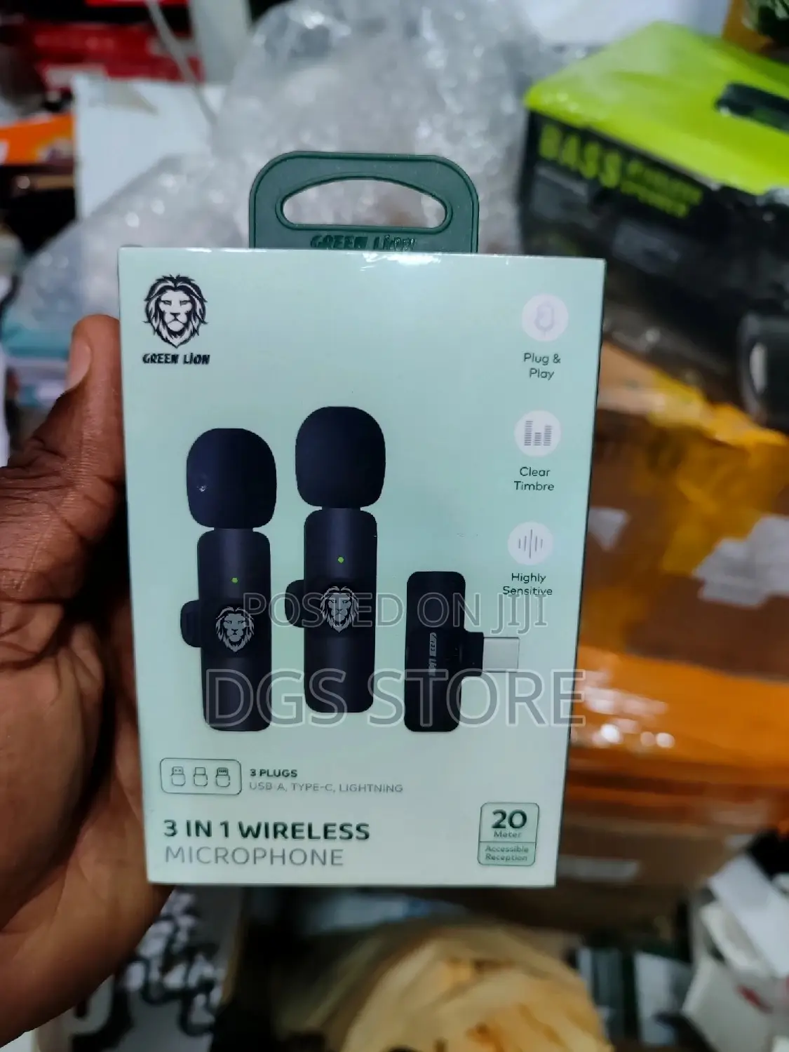 Green Lion 3in1 Wireless Microphone
