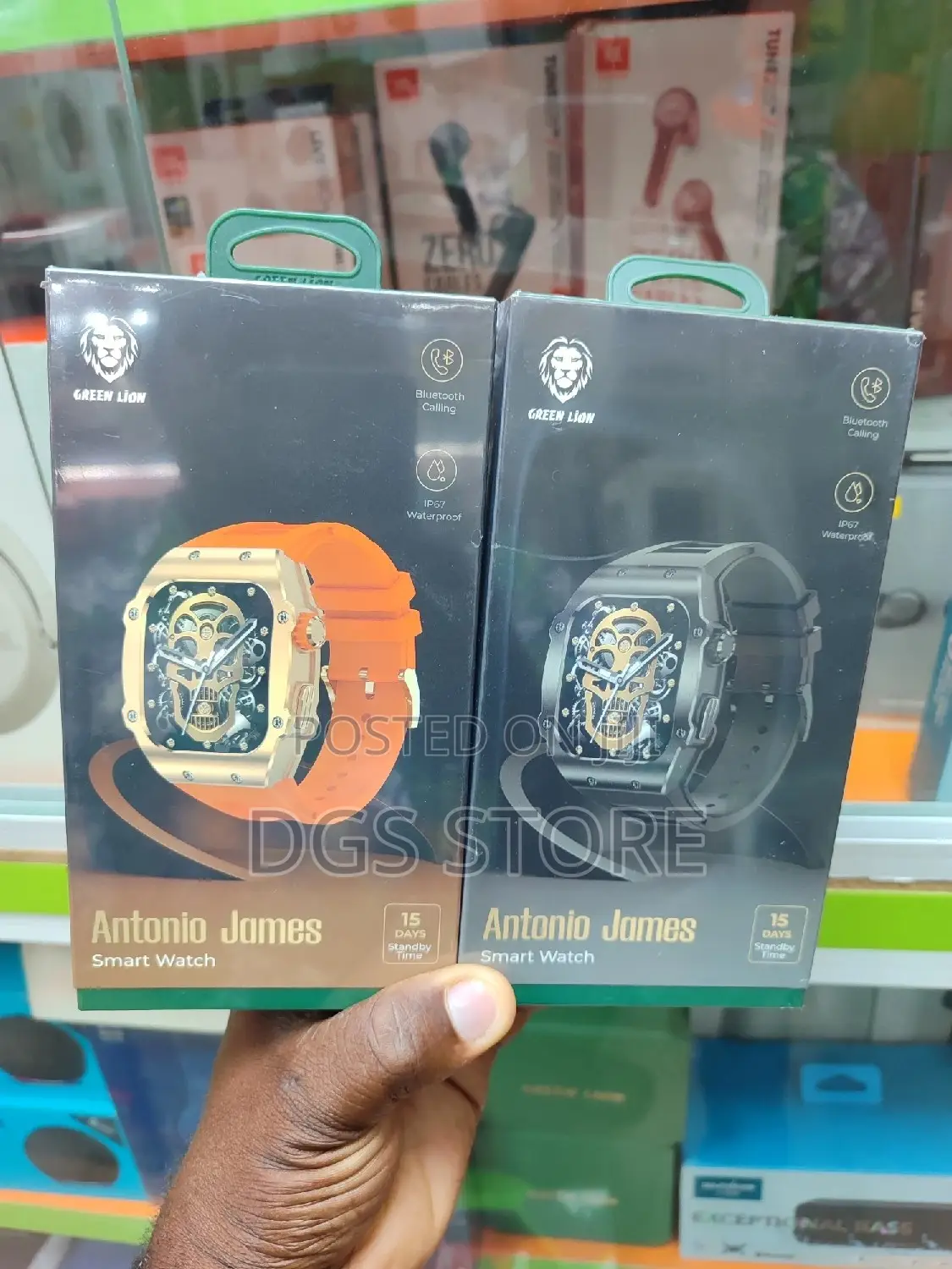Green Lion Antonio James Smart Watch
