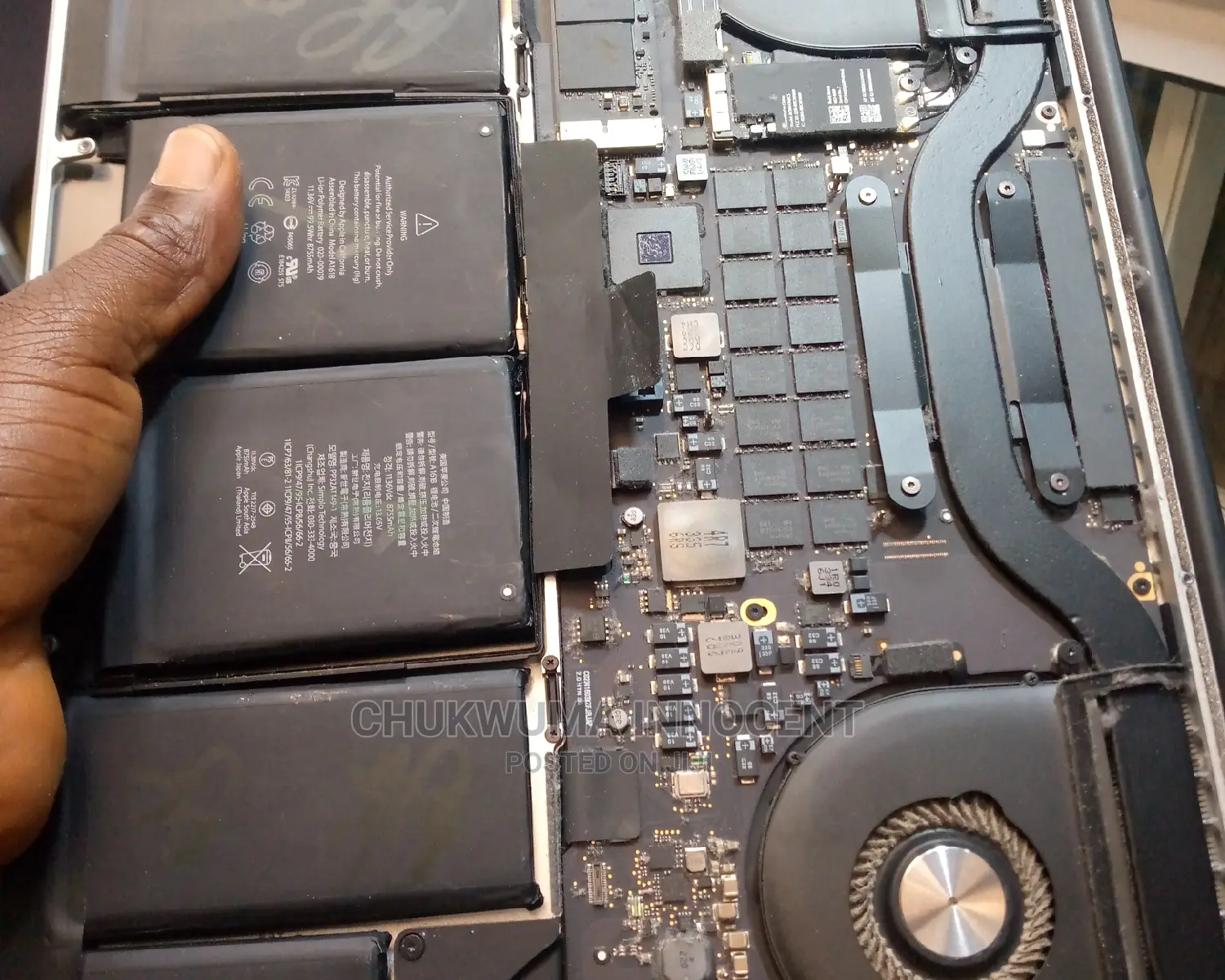 Uk Used Apple Motherboard Come Core I7 16gb Ram. Works Fine