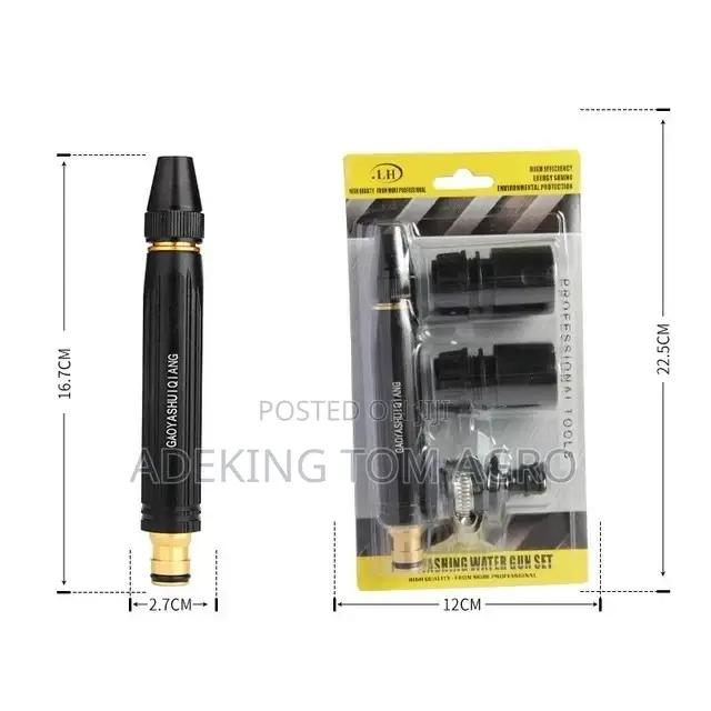 High Pressure Car Washer and Cleaning Nozzle