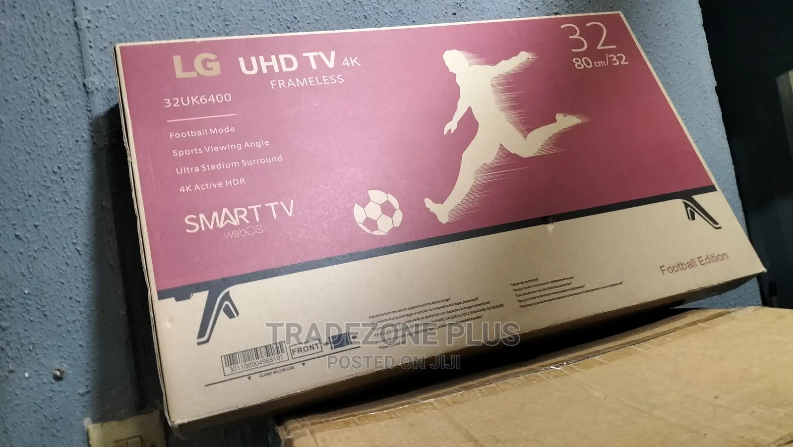 Uhd LG 32inch Smart TV 32uk 6400bpta