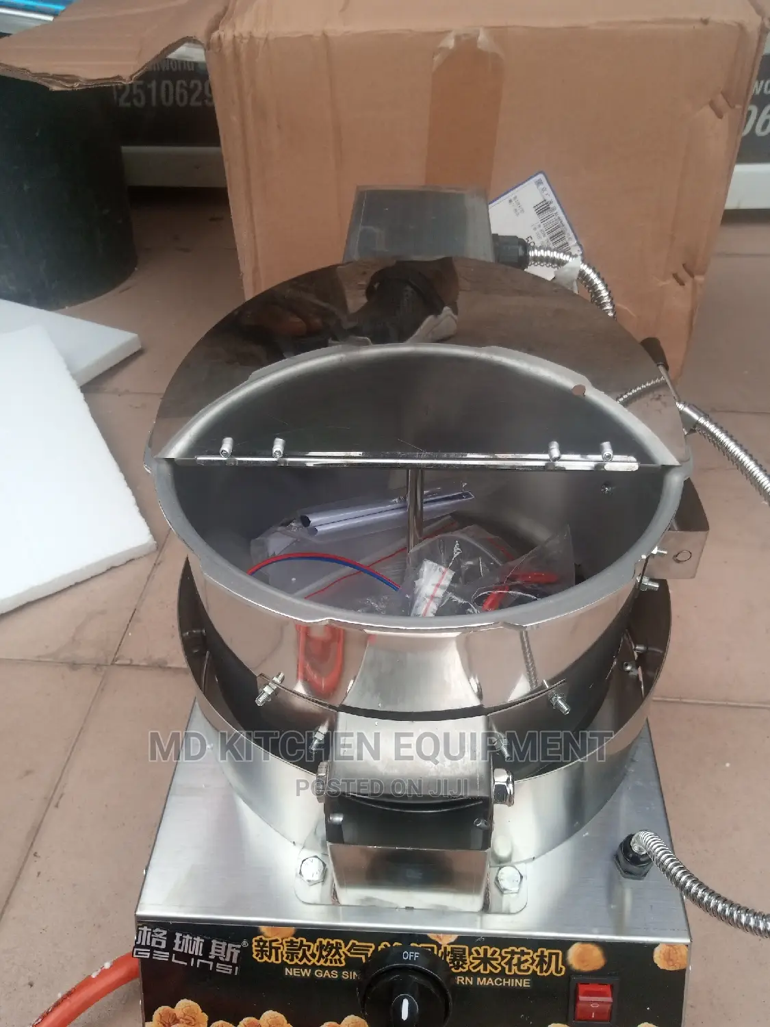 Industrial Gas Pop Corn Machine