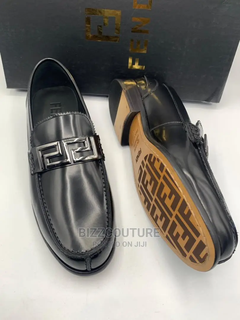 Original Italian FENDI Loafers Available in Store