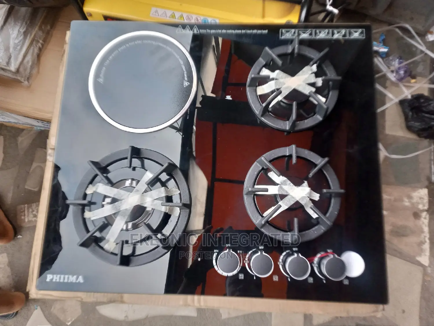 3+1 Electric Gas Cooker
