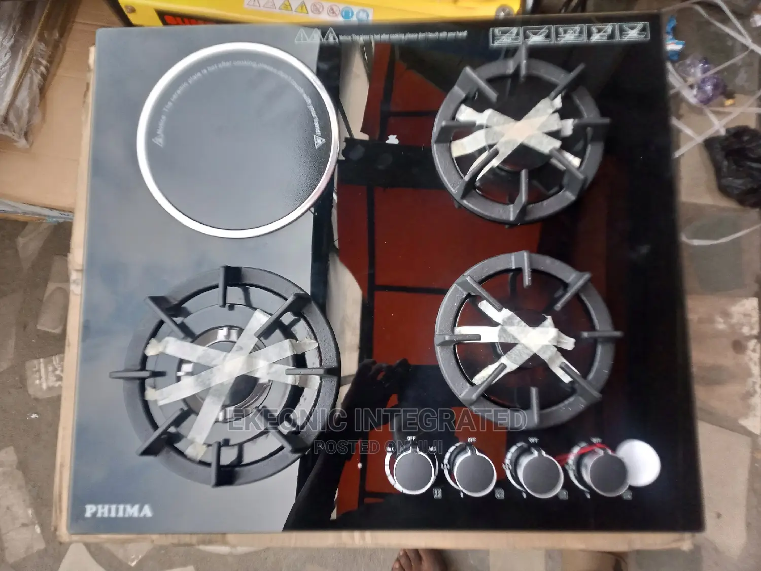 3+1 Electric Gas Cooker