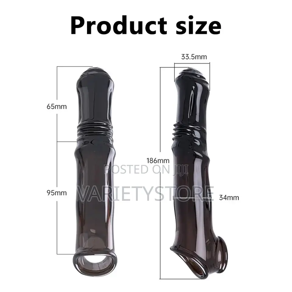 Penis Extender Sleeve Delay Ejaculation Sex Toys for Men