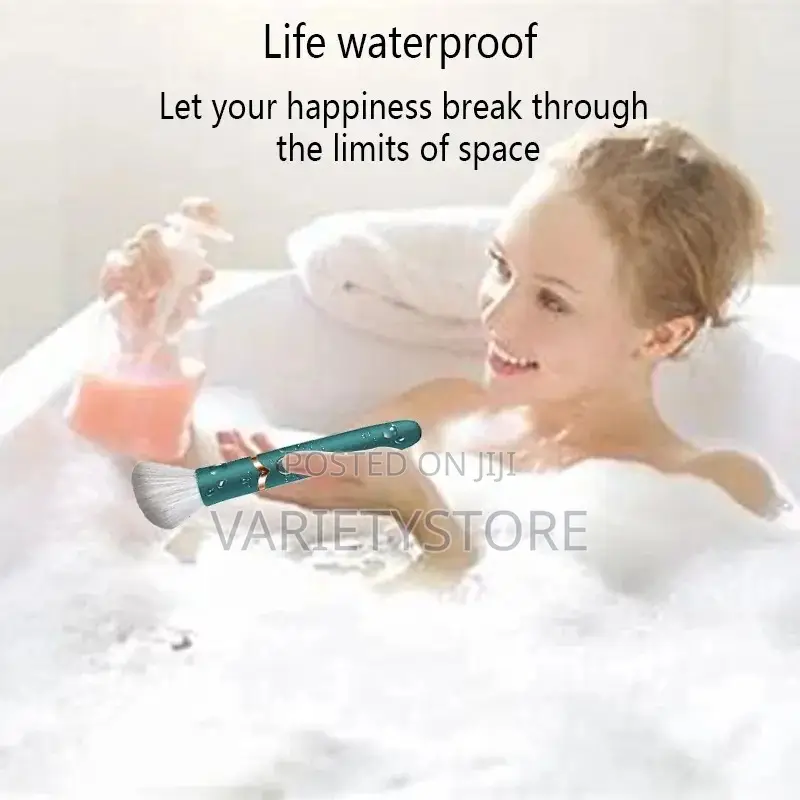 Vibrator Makeup Brush 10-Mode Vibration Clit Bullet Massager