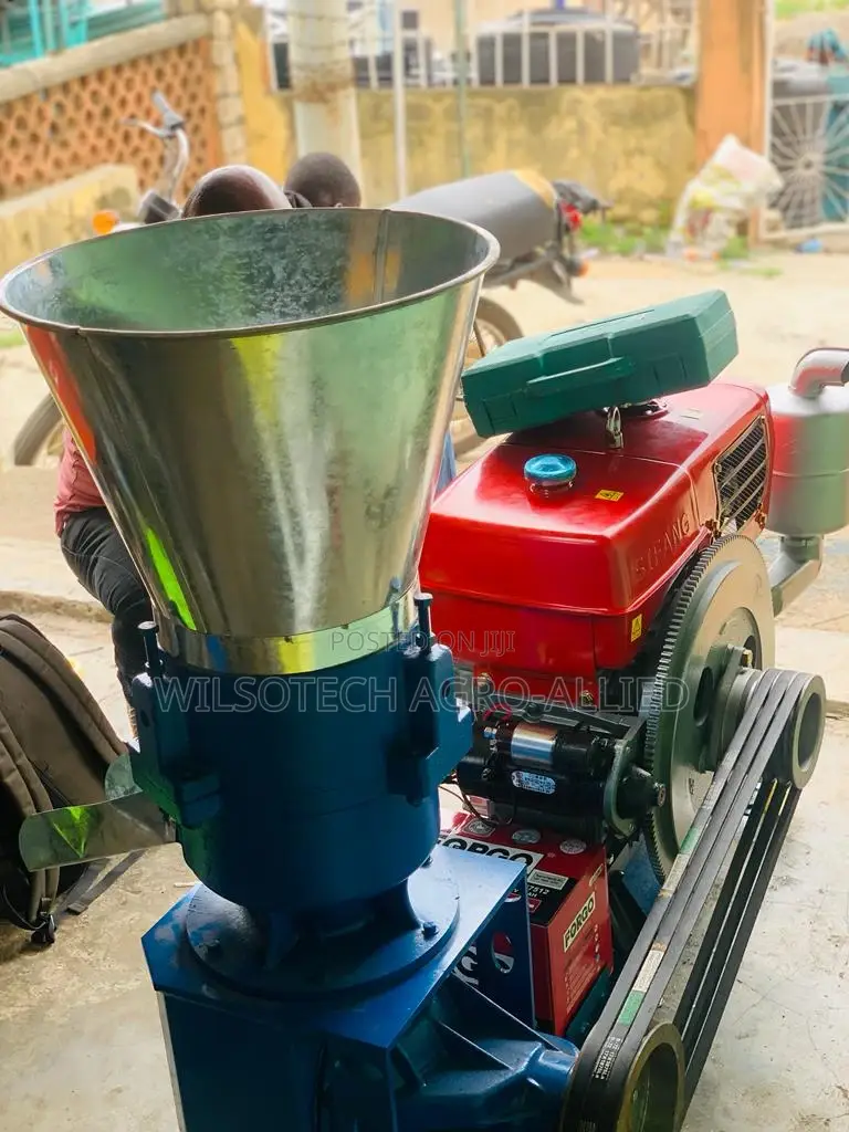 1.2ton/Hr Diesel Engine Powered Pelletizer Available