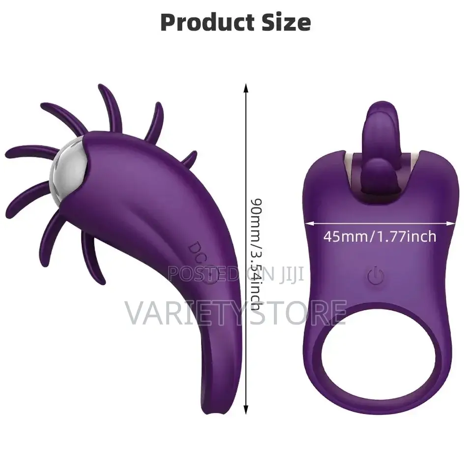 Rechargeable Clitoris Stimulation Delay Ejaculatio Cock Ring