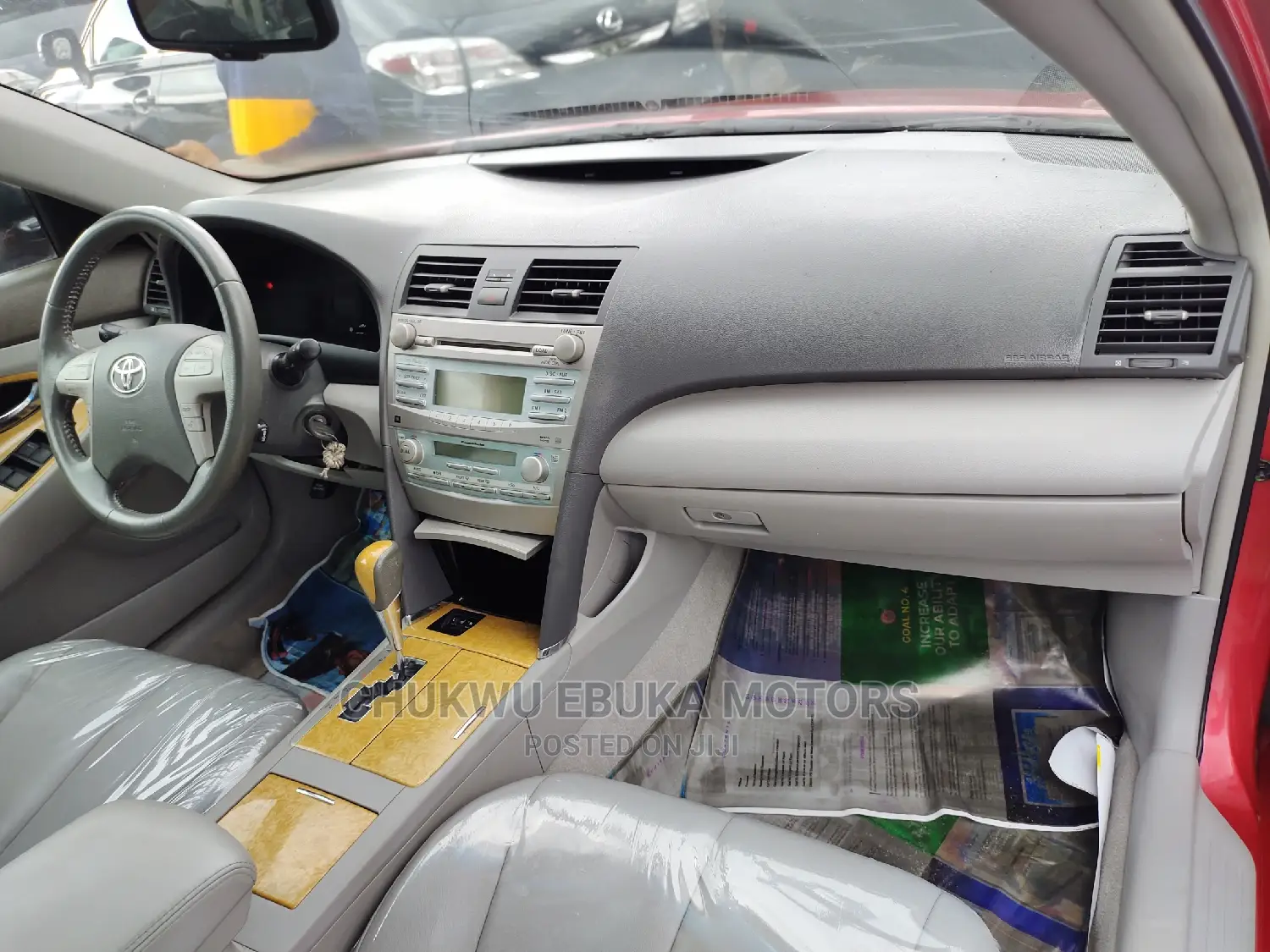 Toyota Camry 2.4 XLE 2008 Red