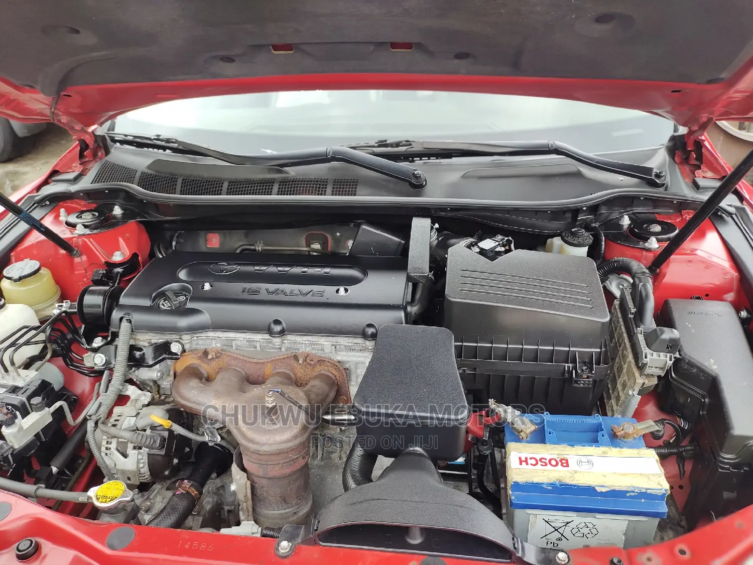Toyota Camry 2.4 XLE 2008 Red