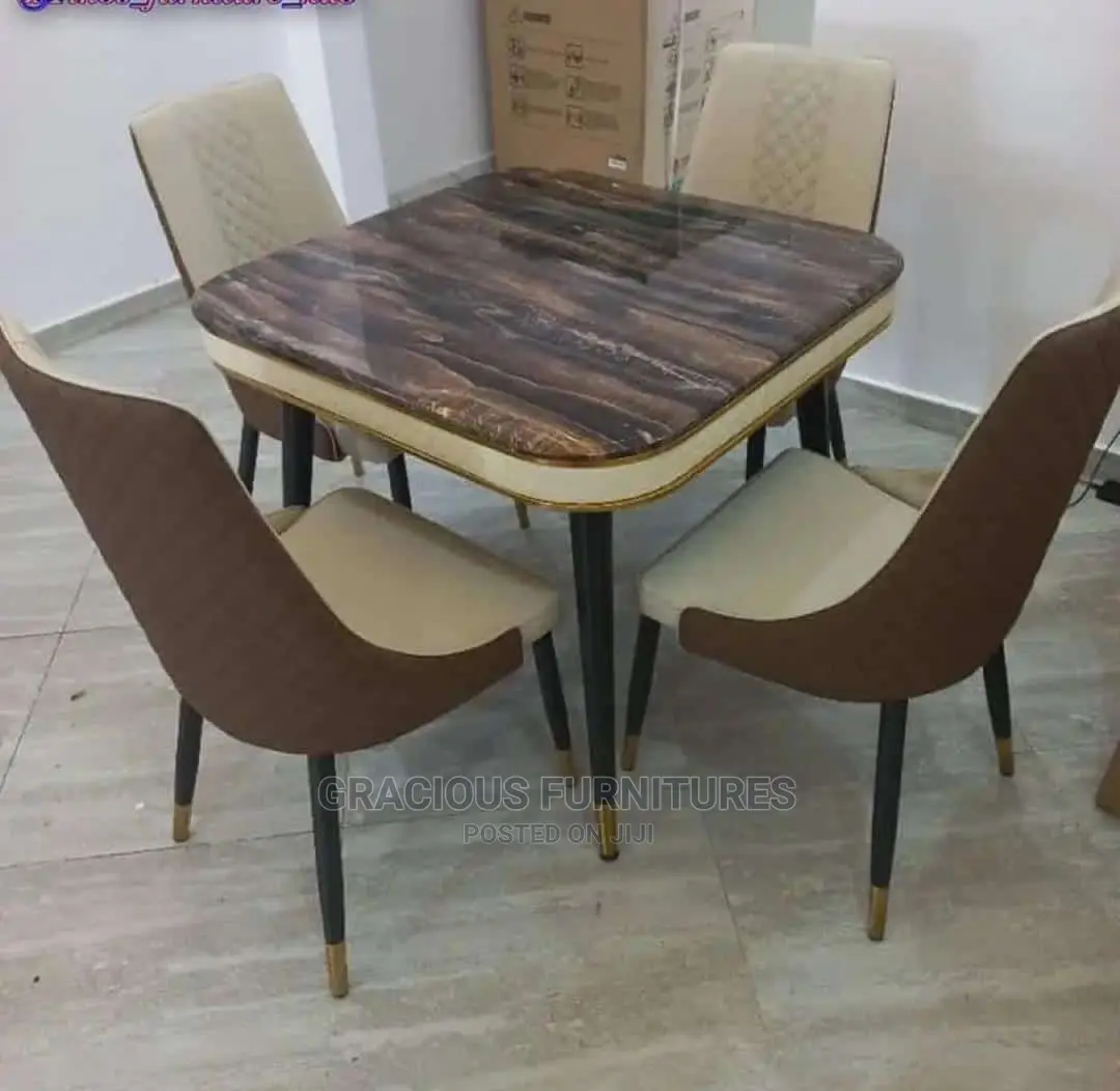 Marble Dining Set by 4seaters