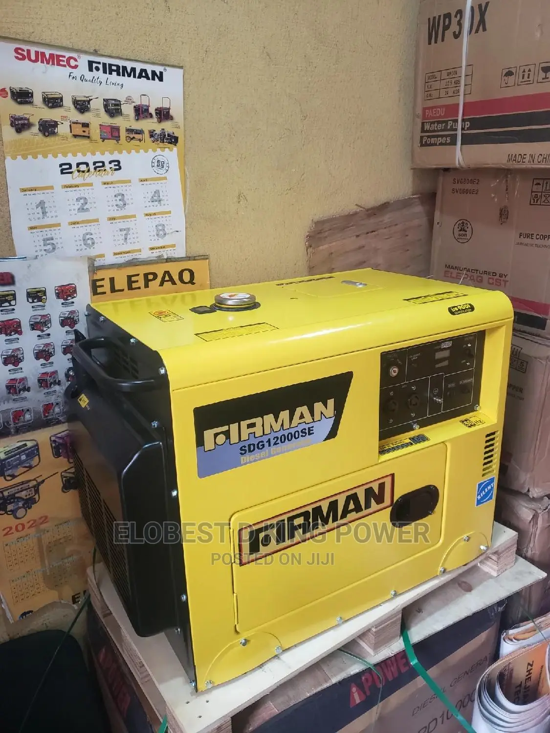 10kva Supper Silent Firman DIESEL Generator Sde12000se