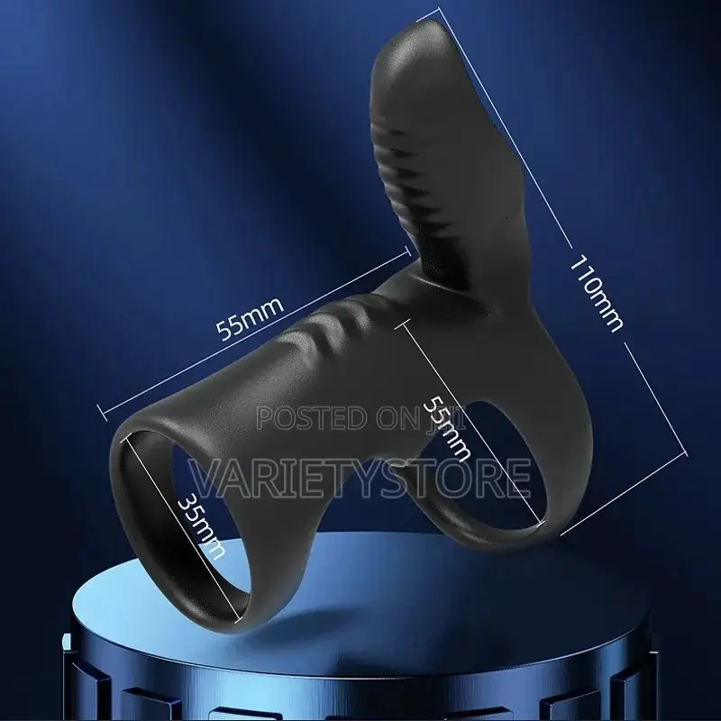 Delayed Ejaculation Penis Ring Vibrator Clitoral Stimulatior