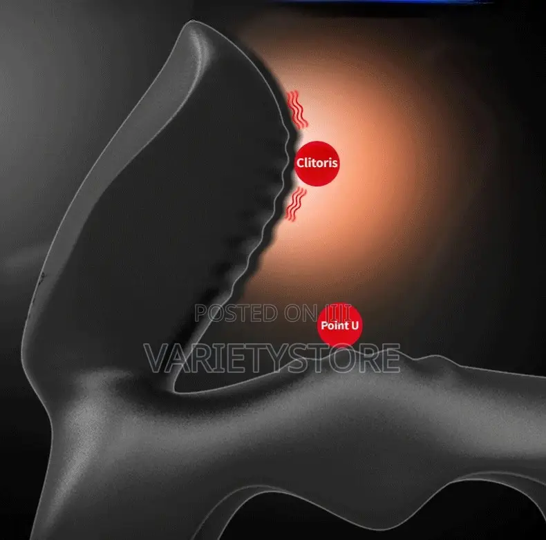 Delayed Ejaculation Penis Ring Vibrator Clitoral Stimulatior