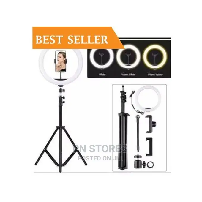 14 Inches Ring Light (14'') With Tripod Stand