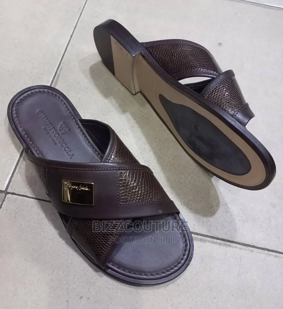 Original Italian GIANPIERONICOLA Slippers Available Instore