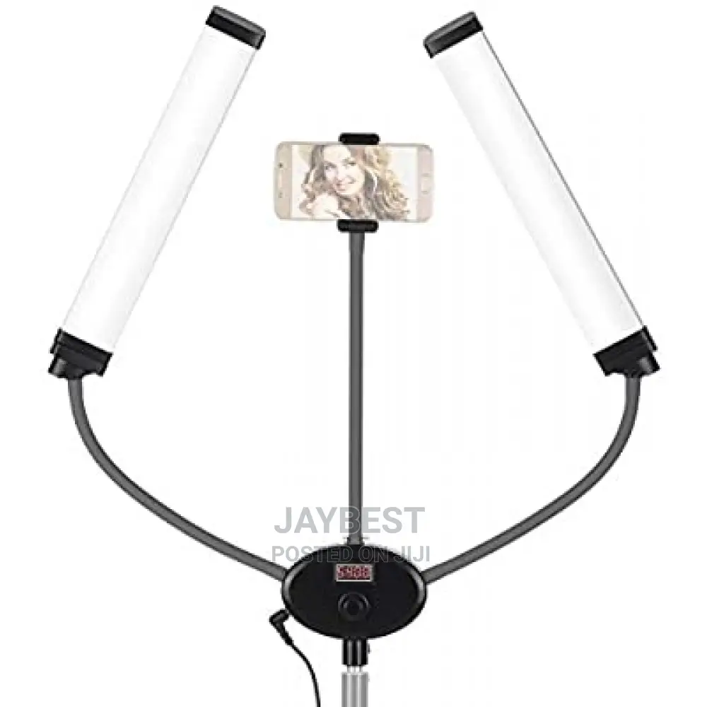 Bi Arm Video Light With Stand