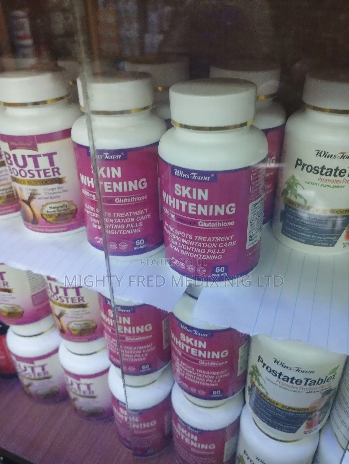 Skin Whitening 8000mg Blend With Glutahione