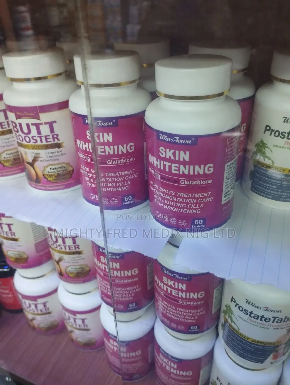 Skin Whitening 8000mg Blend With Glutahione