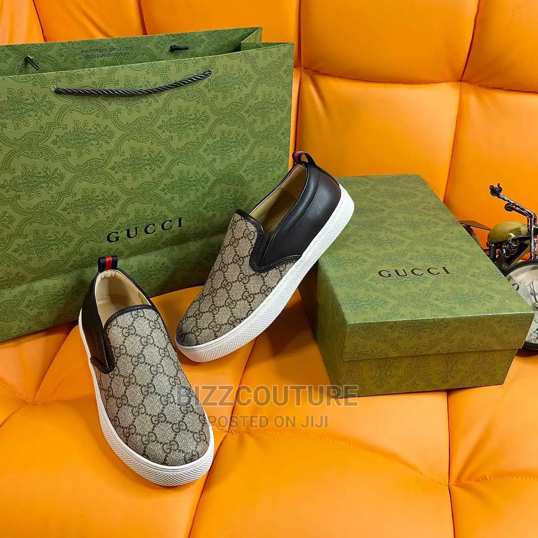 Original GUCCI Slip-Ons Available in Store
