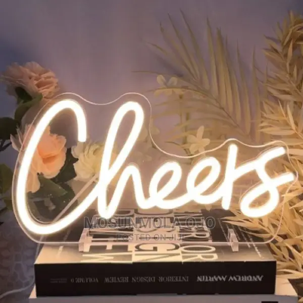 Cheers Neon Signs for Wall Decoration