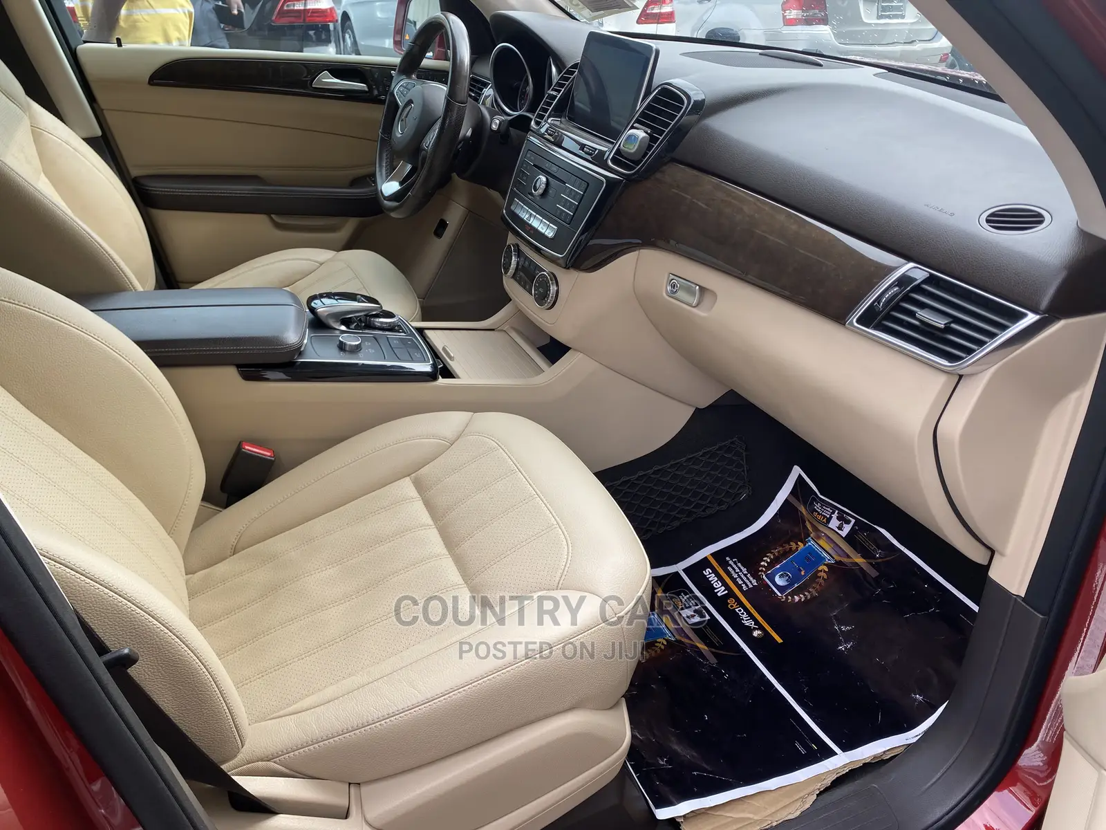 Mercedes-Benz GLE-Class GLE 350d 4MATIC 2017 Red