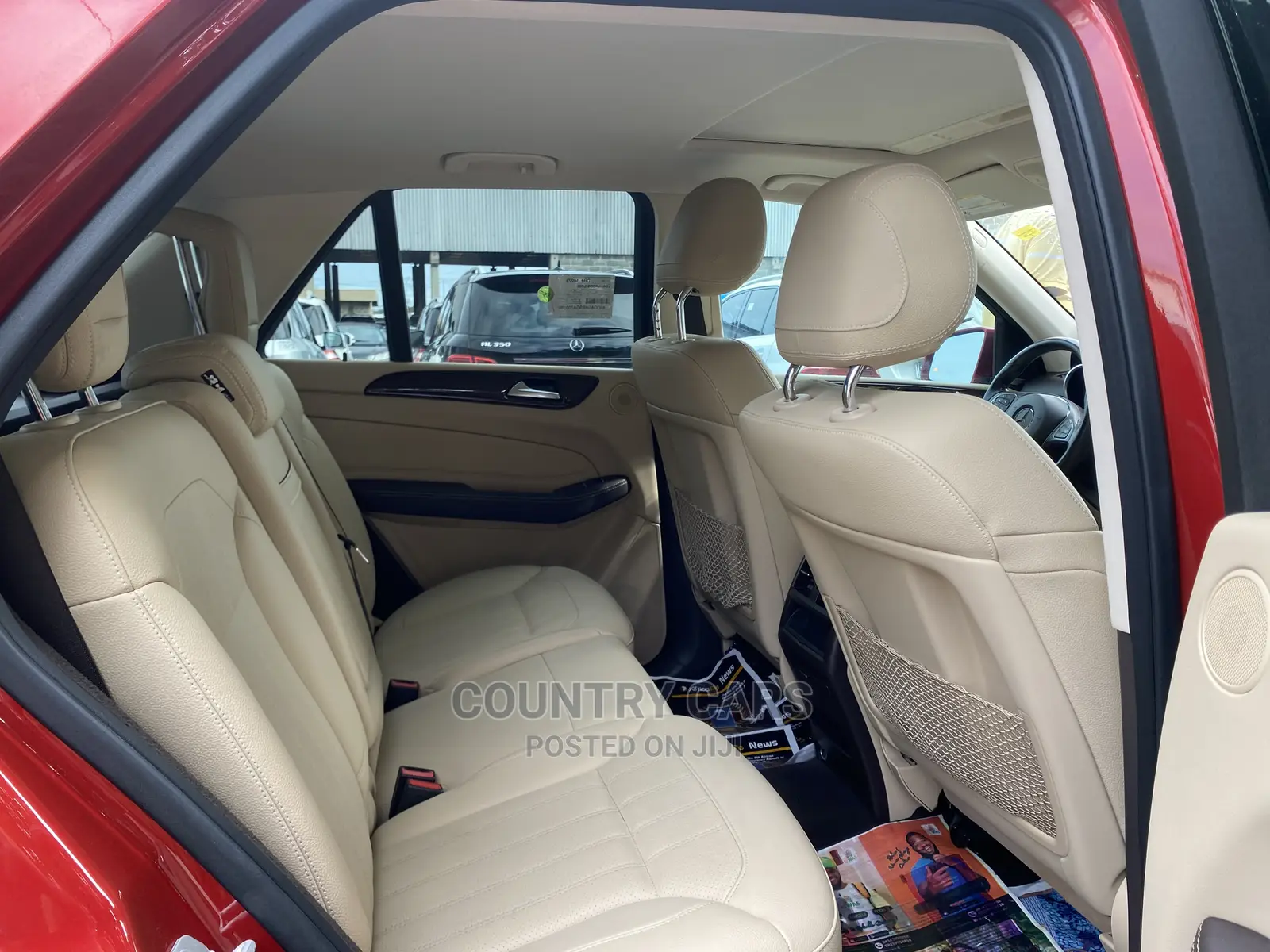 Mercedes-Benz GLE-Class GLE 350d 4MATIC 2017 Red